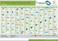 Wertstoffkalender 2025